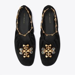 Tory Burch Brutalist Ankle Ballets